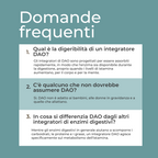 intolleranza all'istamina FAQ