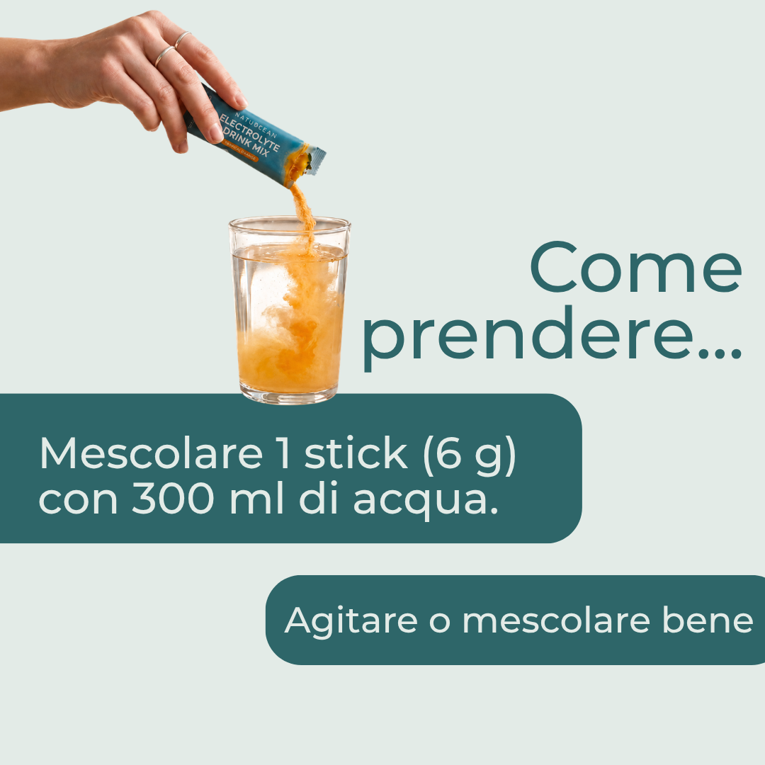 Integratore di Elettroliti dosaggio