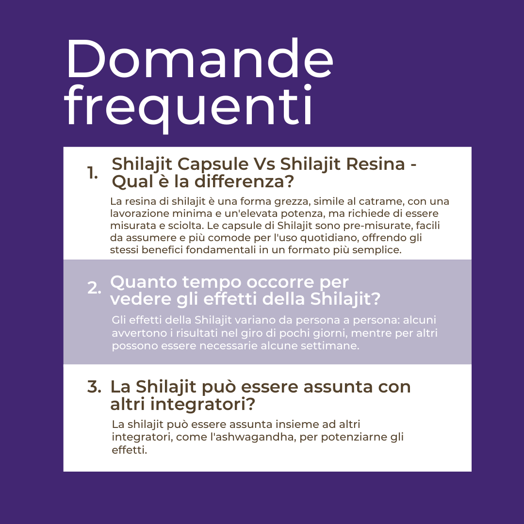 shilajit cos'è