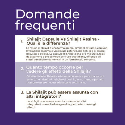 shilajit cos'è
