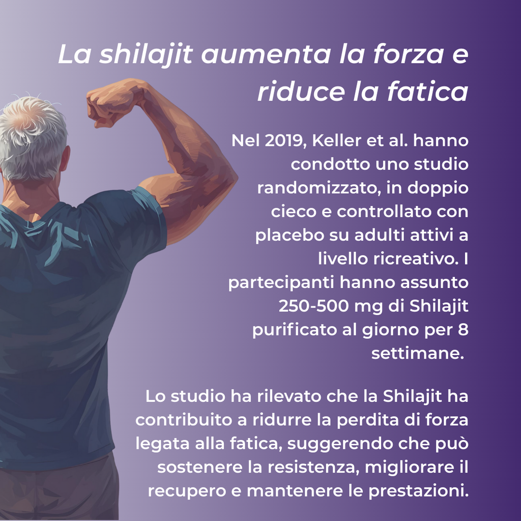 shilajit per la forza