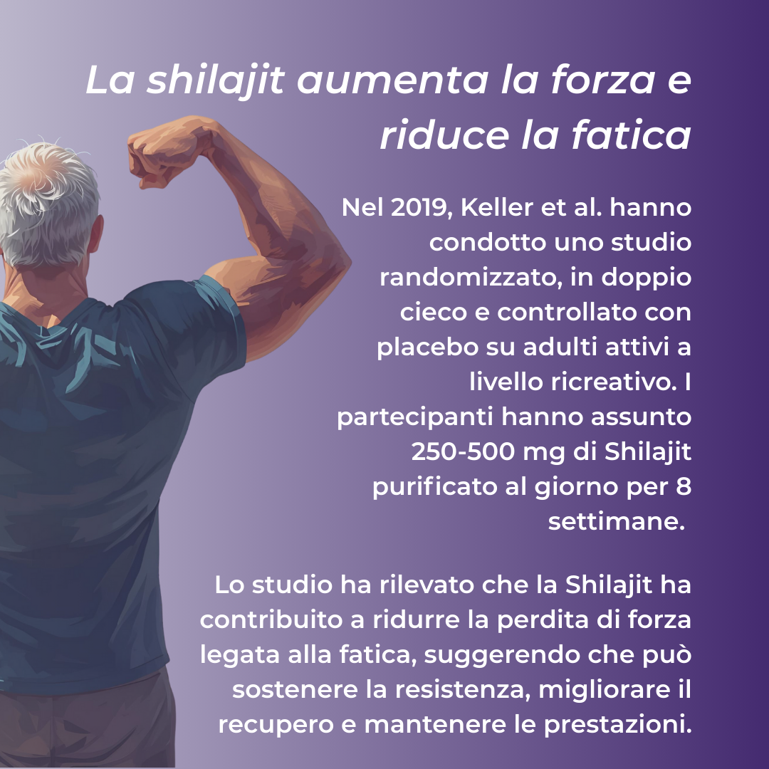 shilajit per la forza