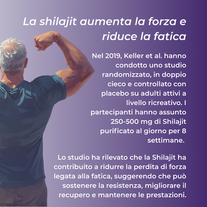 shilajit per la forza